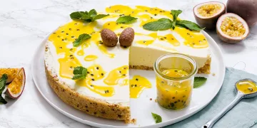 Cheesecake de maracujá