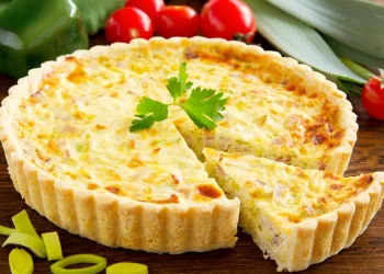 Quiche de atum e ovo
