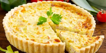 Quiche de atum e ovo