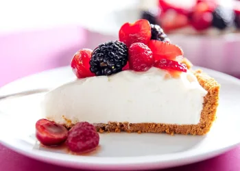 Semifrio de frutos vermelhos