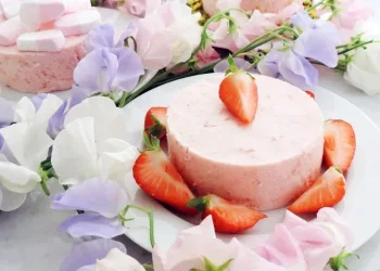 Bavaroise de morango