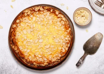 Tarte de gila e amêndoa