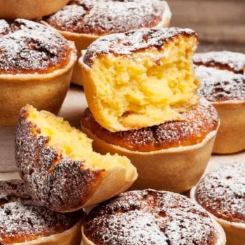 Queijadas de amêndoa