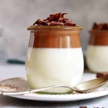 Mousse de limão com chocolate