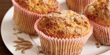 Queques de maçã e iogurte