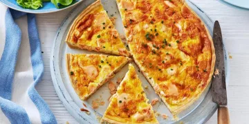 Quiche de salmão