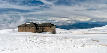 Neve na Serra da estrela