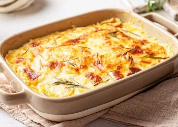 Bacalhau com natas e espinafres