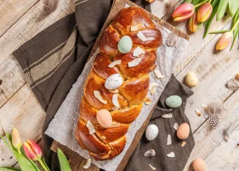 Folar da Páscoa de erva doce