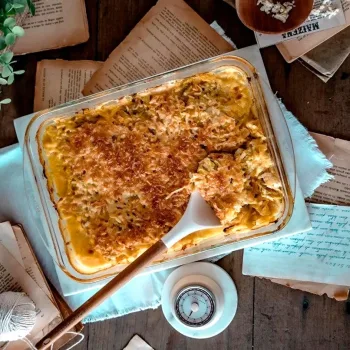 Mimos de pescada gratinados
