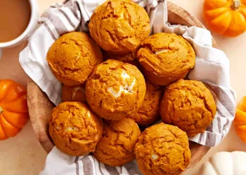 Queques de abóbora e canela