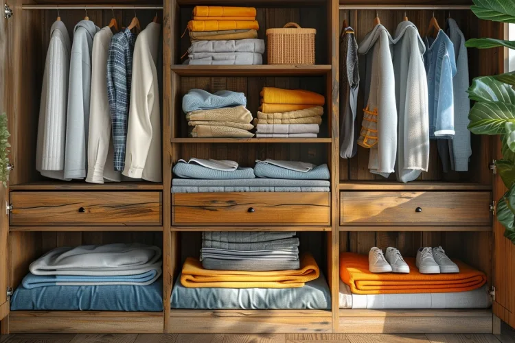 Humidade nos armários da roupa