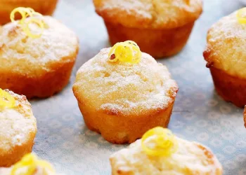 Queques de limão e iogurte
