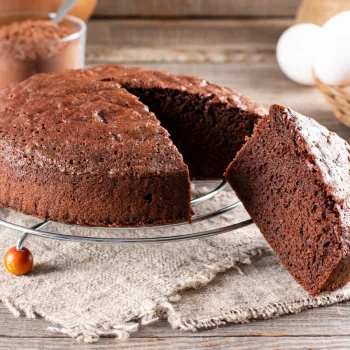 Pão de Ló de chocolate