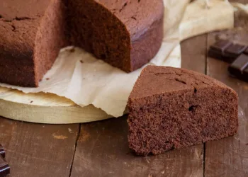 Bolo de chocolate fofinho