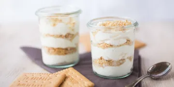 Delícia de natas e bolacha