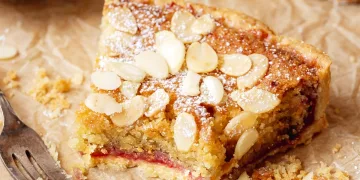 Tarte de amêndoa húmida