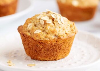 Queques de aveia e maçã