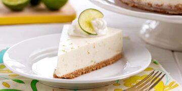Cheesecake de lima