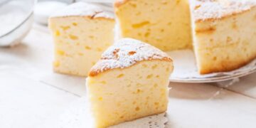Bolo de iogurte grego