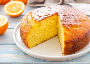 Bolo de laranja fofo
