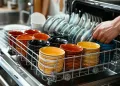 limpeza da máquina de lavar louça