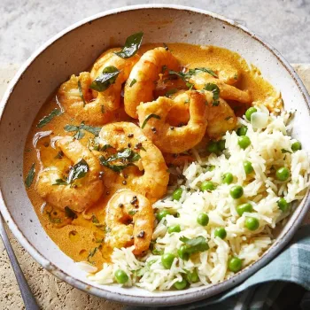 Caril de gambas tradicional