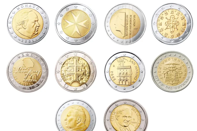 moedas de 2 euros raras e valiosas