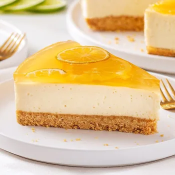 Cheesecake de laranja