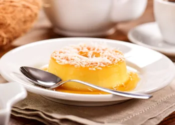 Pudim de coco