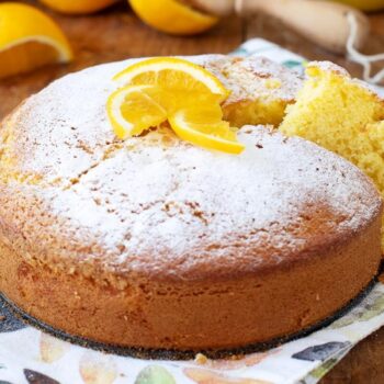 Bolo de laranja e limão