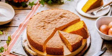 Bolo de cenoura fofo