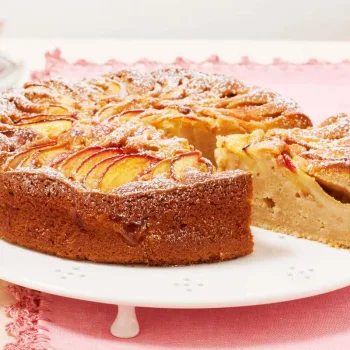 Bolo de pêssego