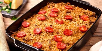 Arroz de pato tradicional