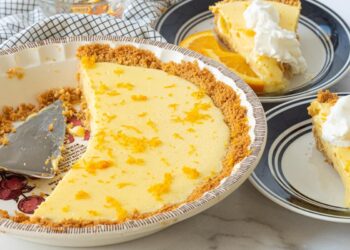 Tarte de laranja e leite condensado