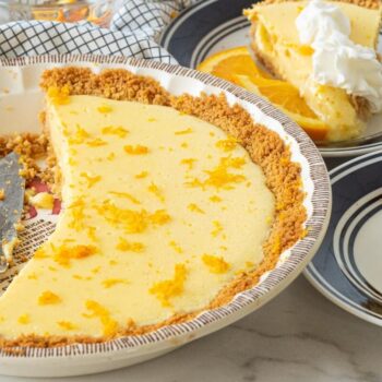 Tarte de laranja e leite condensado