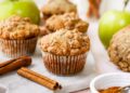 Muffins de maçã e canela