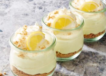 Mousse de limão e mascarpone