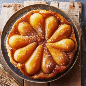 Tarte tatin de pera