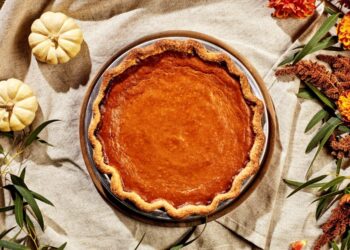 Tarte de abóbora e canela