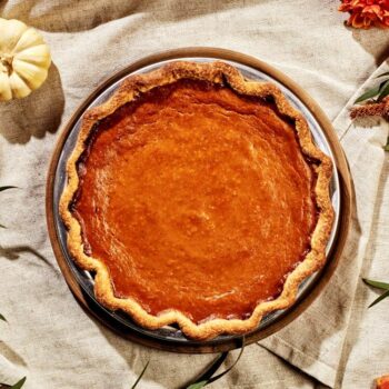 Tarte de abóbora e canela