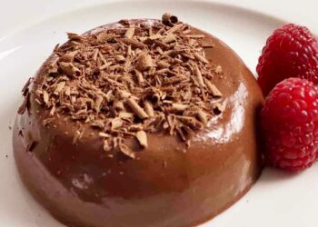 Bavaroise de chocolate