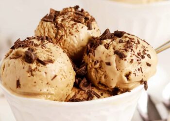 Gelado de café caseiro