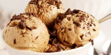Gelado de café caseiro