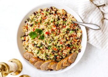 Salada de quinoa