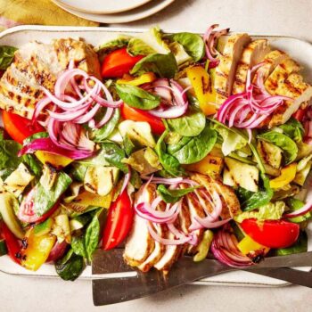 Salada de frango