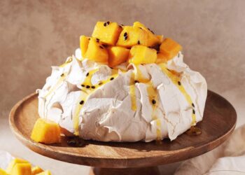 Pavlova de maracujá