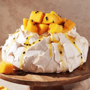 Pavlova de maracujá