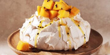 Pavlova de maracujá
