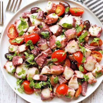 Salada de polvo à algarvia